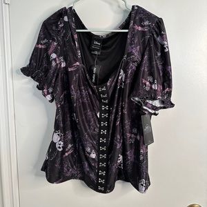 NWT Haunted Mansion HerUniverse top plus size 2x